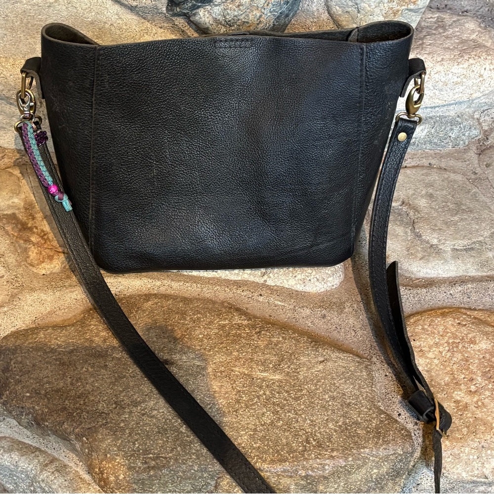 Portland Leather Butterfly Bucket Bag